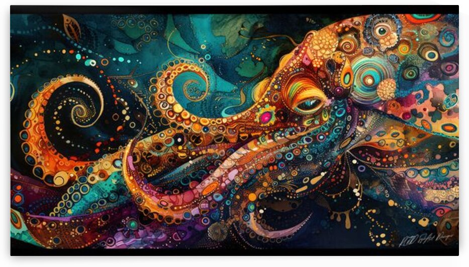 Octopus Garden - Sea Holly by SykArt Designs