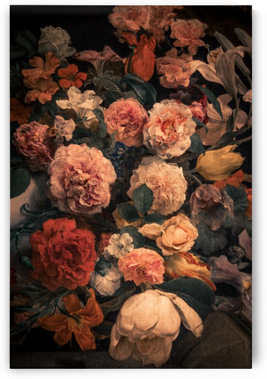 Vintage baroque flowers background by Paolo Modena