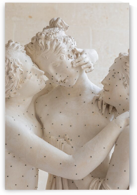 The Three Graces plaster model by Antonio Canova 1813. by Paolo Modena