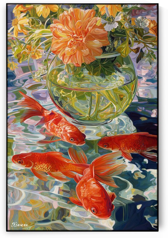 Reflection FA 25 2x3 581 by Ksavera ART