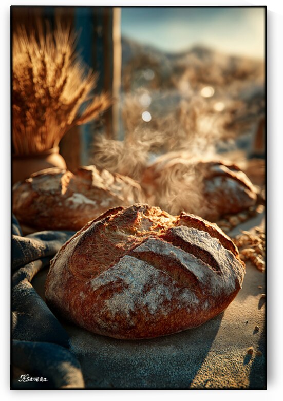 Bread FA 25 2x3 591 by Ksavera ART