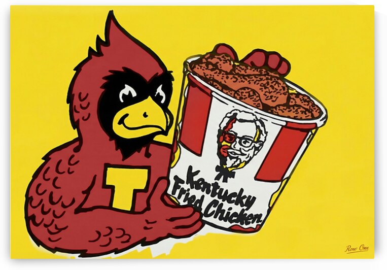 1970s Iowa State Kentucky Fried Chicken Ad Remix by Row One Brand
