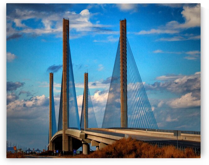 Indian River Bridge South Approach by Bill Swartwout Photography