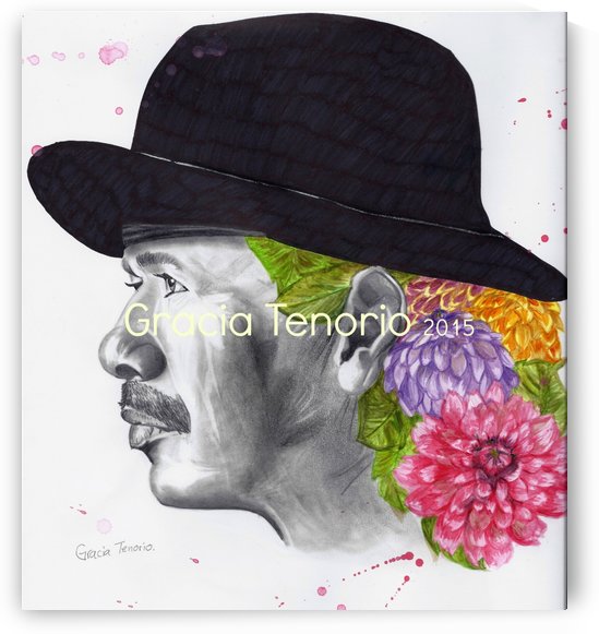 Santana flowerly by Gracia Tenorio Art