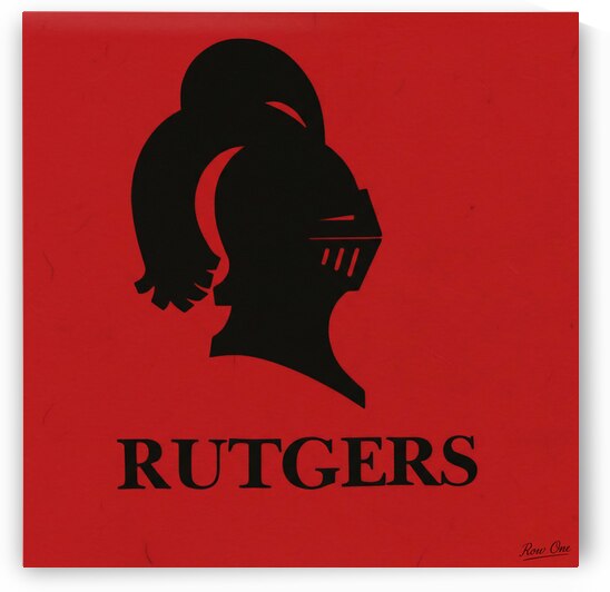 1970s Rutgers Art by Row One Brand