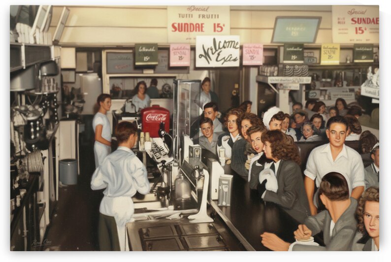 College Avenue Drug Store Lubbock by Row One Brand