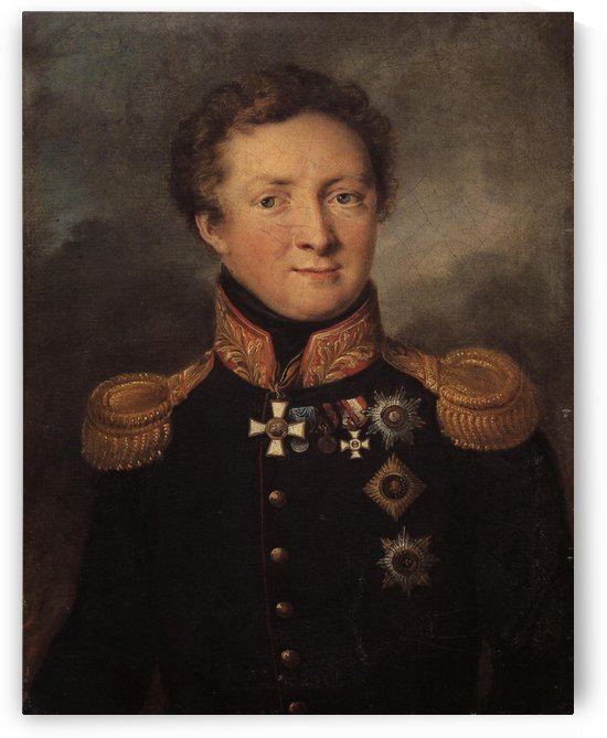 Portrait of General AI Gorchakov by Vasily Tropinin