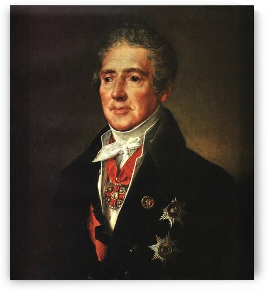 Portrait of I. I. Dmitriyev by Vasily Tropinin