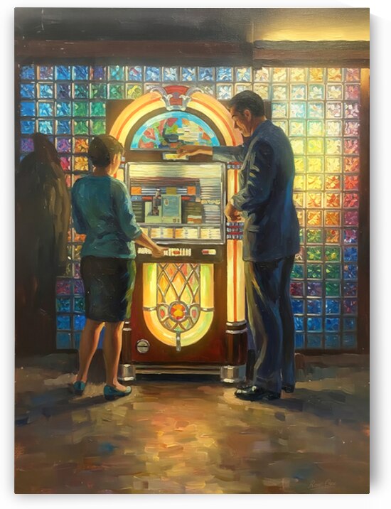 1945 Juke Box Art by Row One Brand