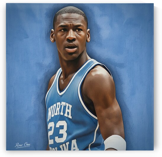 1984 Michael Jordan Art Remix by Row One Brand