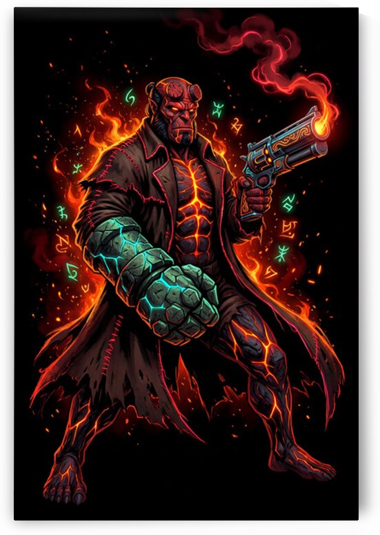 Hellboy: The Right Hand of Doom by Sumer Paintings