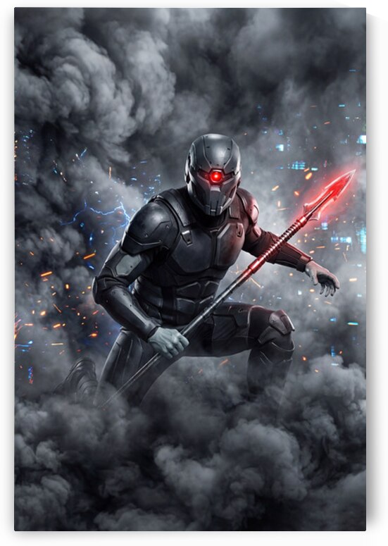 Noob Saibot: The Shadow’s Precision by Sumer Paintings