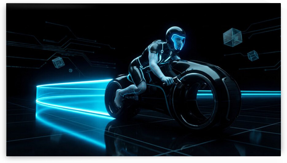 Tron: The Velocity of Light by Sumer Paintings