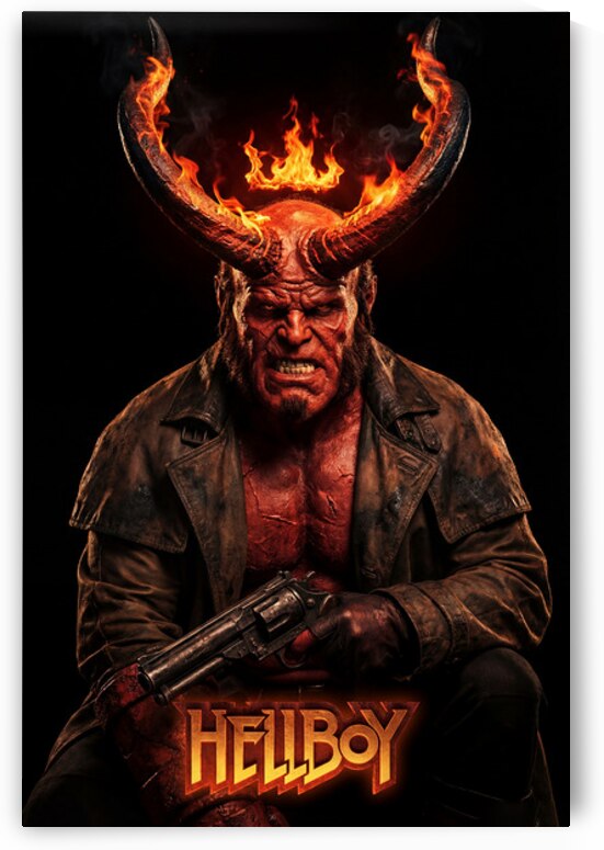 Hellboy: The Beast of the Apocalypse by Sumer Paintings