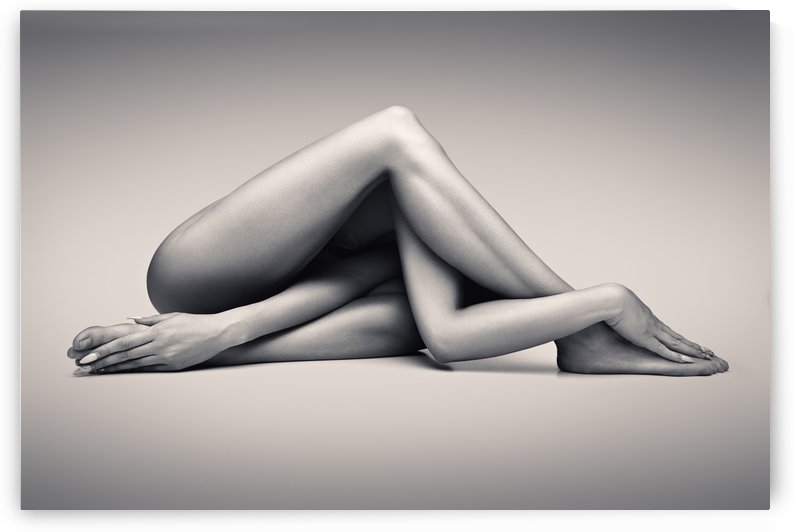 Nude woman fine art 13 by Johan Swanepoel