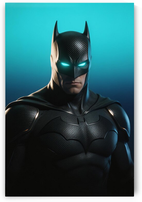 Carbon Fiber Shadow: Bruce Wayne by Sumer Paintings