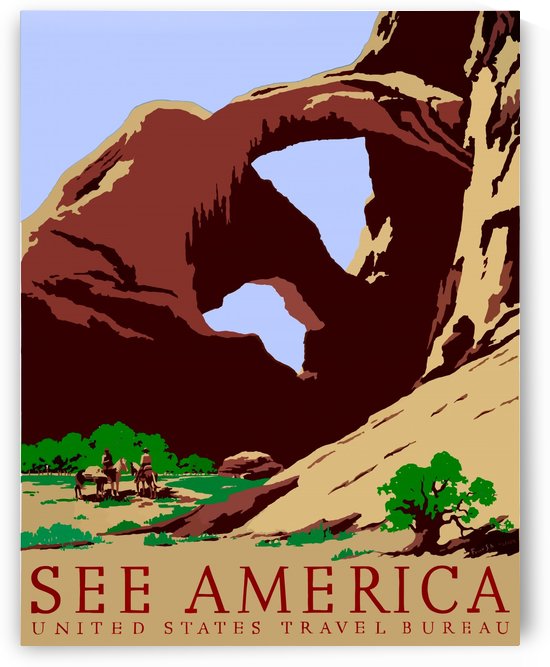 See America - Vintage Travel by Culturio