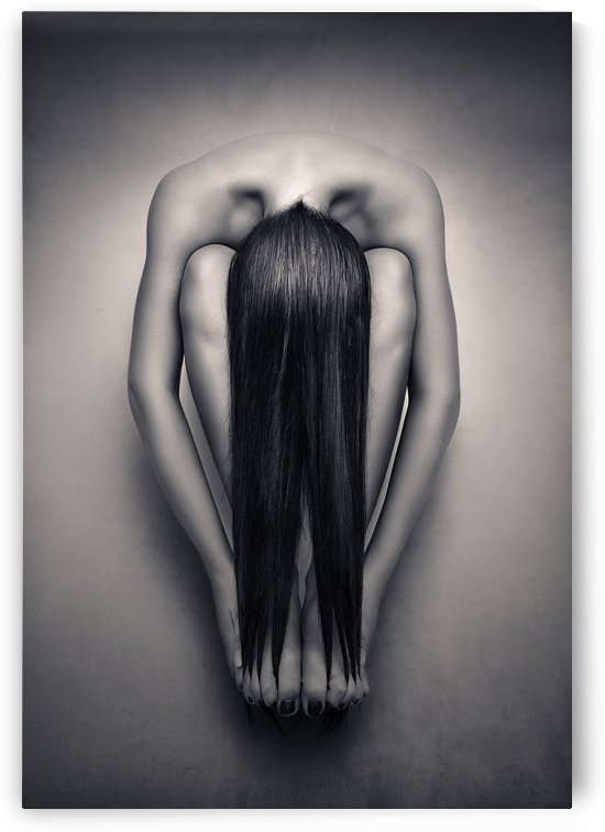 Nude woman fine art 14 by Johan Swanepoel