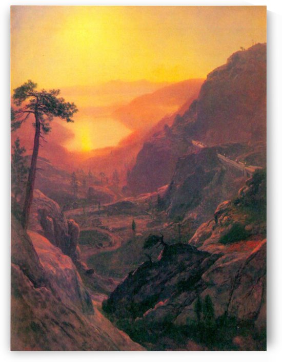 Donner Lake by Bierstadt