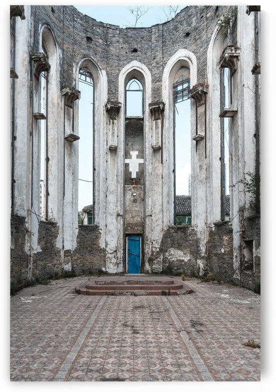 Abandoned Church The Main Hall by Steve Ronin