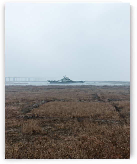 Abandoned Minsk Warship Peaceful Abyss by Steve Ronin