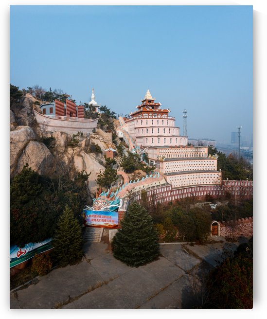 Abandoned Dragon Hotel Entrance by Steve Ronin