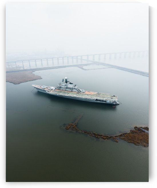 Abandoned Minsk Warship by Steve Ronin