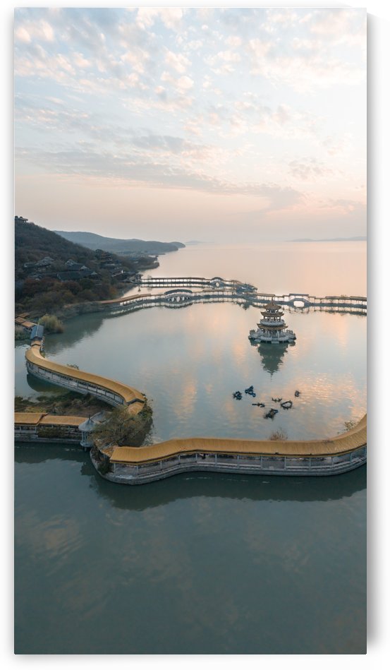 Abandoned Chinese Lake Park  by Steve Ronin