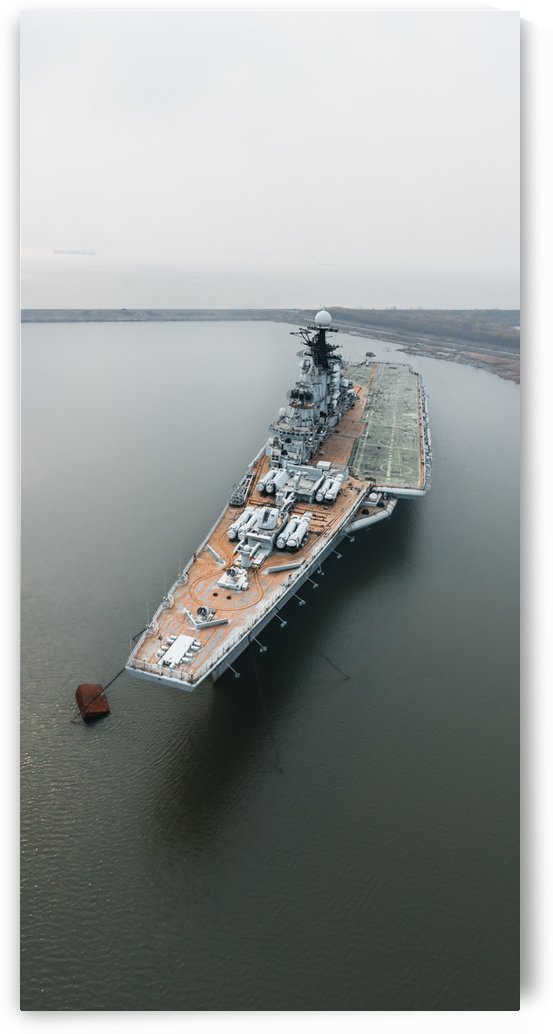 Abandoned Minsk Warship by Steve Ronin