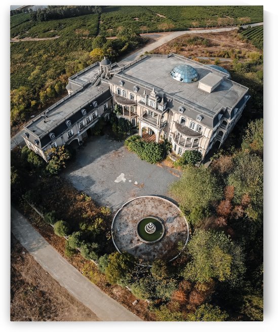 Abandoned Chinese Cinderellas Mansion by Steve Ronin