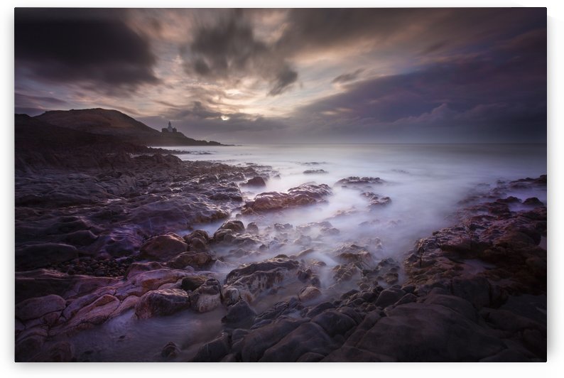 Daybreak at Bracelet Bay by Leighton Collins