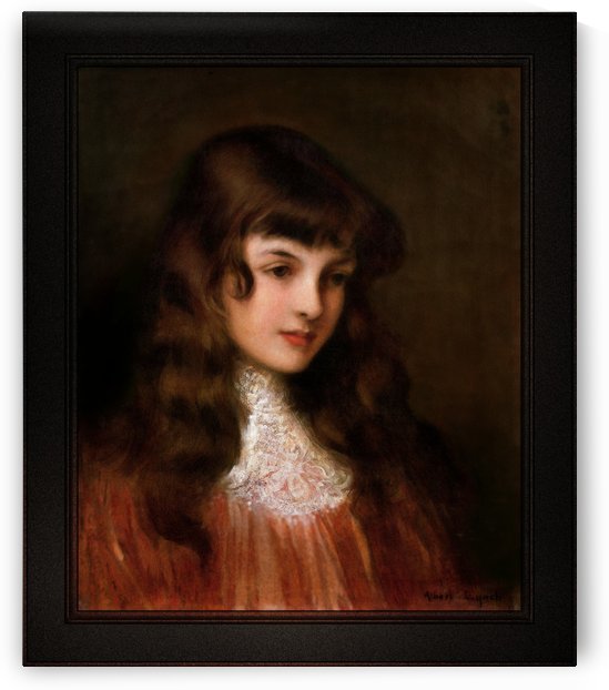 Portrait De Jeune Fille by Albert Lynch by xzendor7