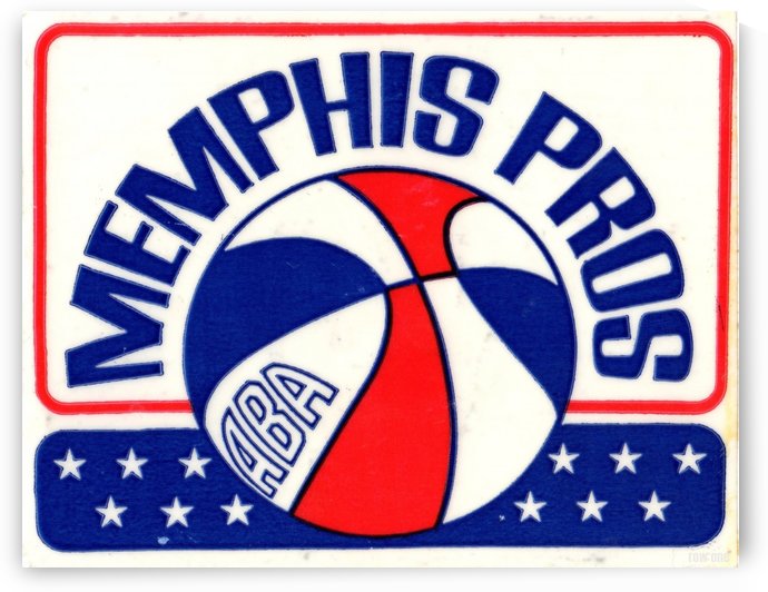 1971_American Basketball Association_Memphis Pros_Row One Brand by Row One Brand