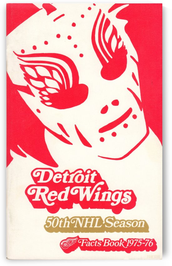 1975_National Hockey League_Detroit Red Wings_Olympia Stadium_Row One Brand by Row One Brand