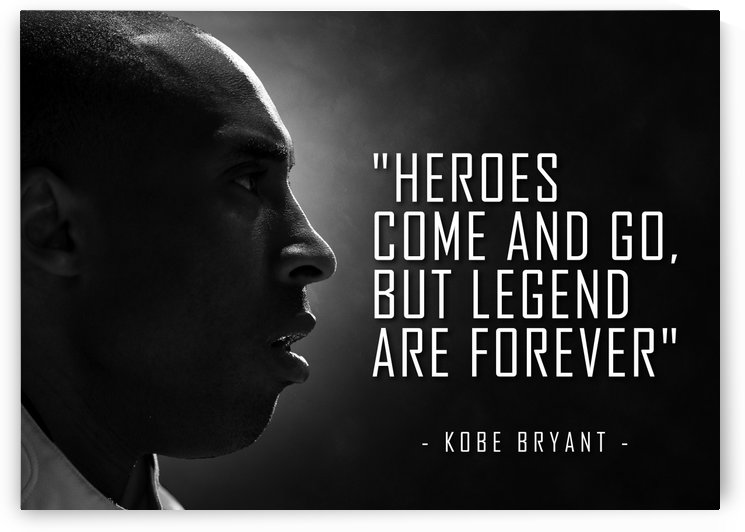 KOBE BRYANT QUOTE 2 by Masahiro Art