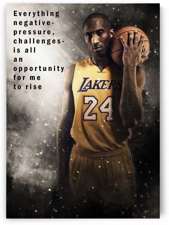 KOBE BRYANT QUOTE 3 by Masahiro Art