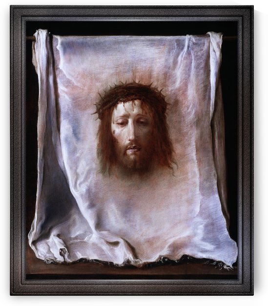 The Veil of Veronica by Domenico Fetti Old Masters Fine Art Reproduction by xzendor7