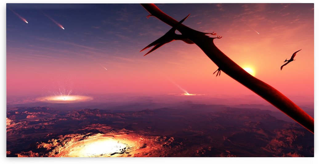 Extinction of the Dinosaurs by Johan Swanepoel