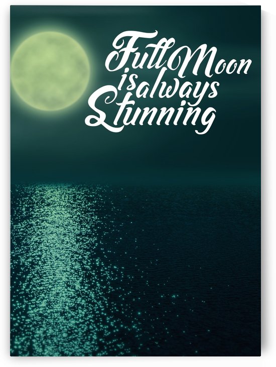 Full Moon is always Stunning by Artistic Paradigms