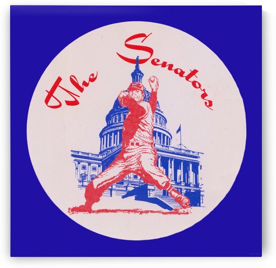 1950s Washington Senators Art Reproduction by Row One Brand