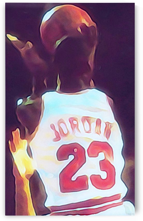 Michael Jordan Fine Art Print by Row One Brand