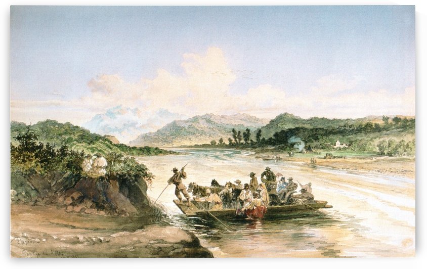 River Olt by Amadeo Preziosi