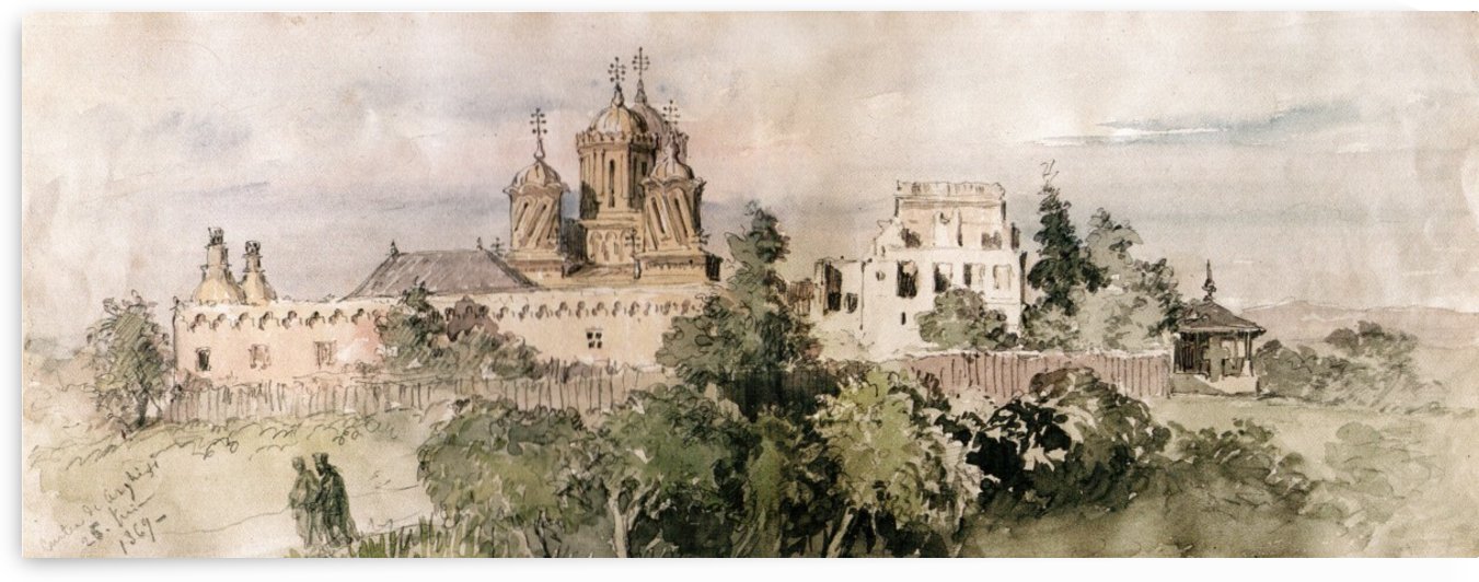 Curtea de Arges by Amadeo Preziosi