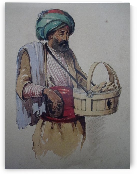 Cookie Seller by Amadeo Preziosi