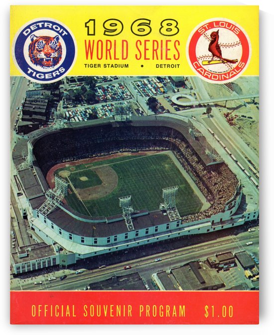 1968 World Series Program by Row One Brand