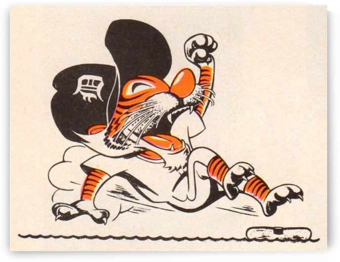 1971_Major League Baseball_Detroit Tigers_Best Sports Cartoons by Row One Brand