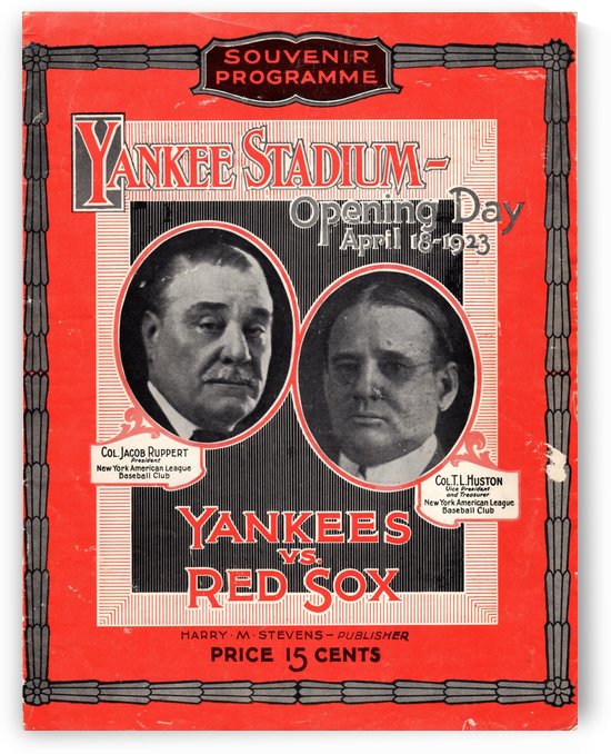1923 Opening Day by Row One Brand
