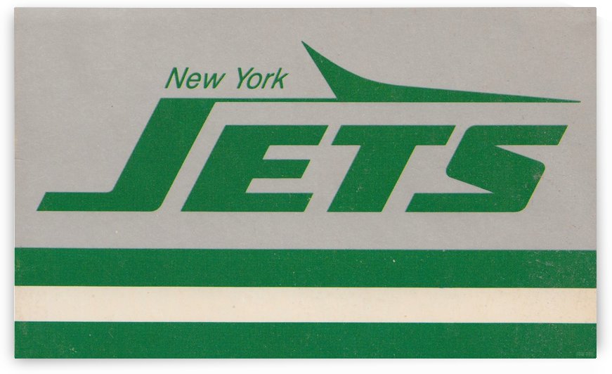 1984 New York Jets by Row One Brand