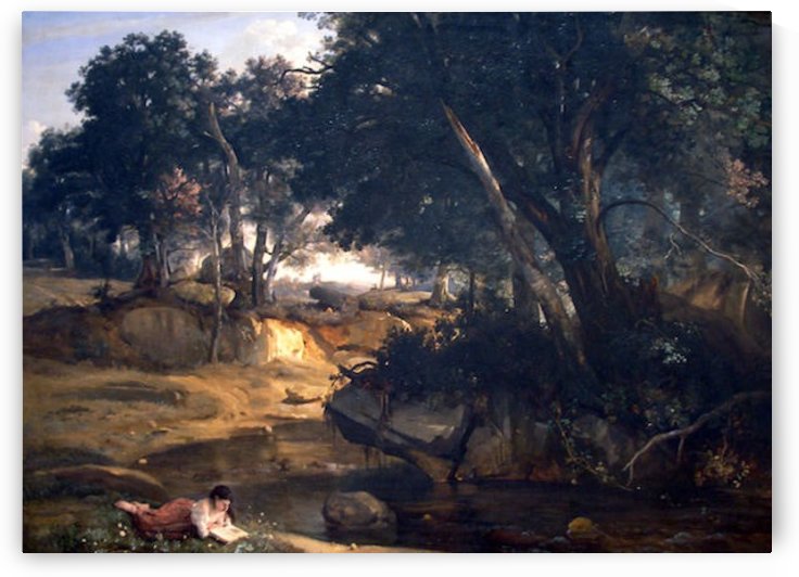 Forest of Fontainebleau by Corot
