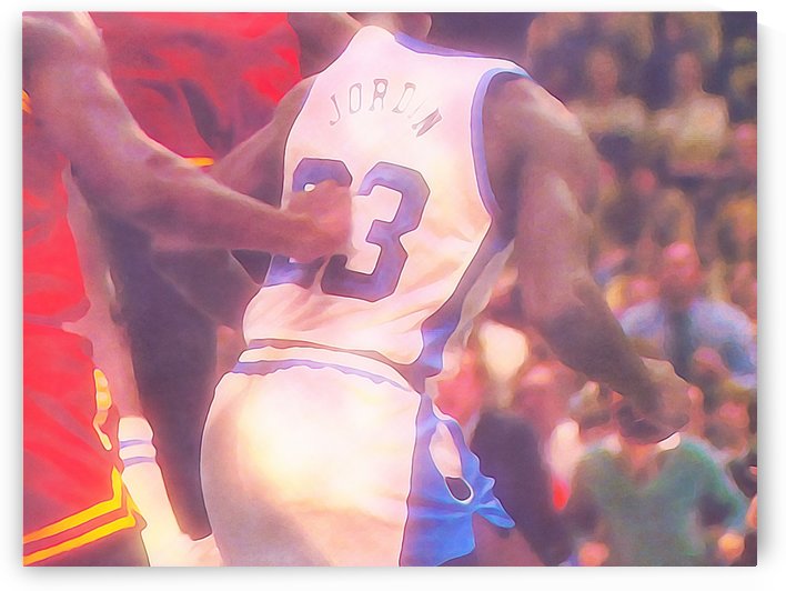 Michael Jordan Poster_Jordan Art Print by Row One Brand